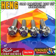 ✟ ❦ HENG GRAB BAR/SHOCK BOLT SET NMAX/AEROX (4PCS)