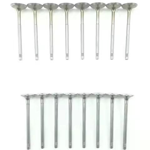 16 PCS 6510530101 6510500127 Intake Exhaust Valve for Mercedes Sprinter 2.2 Diesel OM651 OM651.901 O