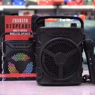 ZQS6128 Rechargeable Wireless Microphone Karaoke Bt Speaker Amplified Sound Box With Usb