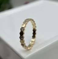 Chaumet BEE MY LOVE 愛·巢系列 玫瑰金 半鑽 戒指