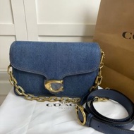 COACH蔻馳女士CHAIN TABBY鏈帶單肩包斜挎包通22手袋 斜孭袋 禮物 bag