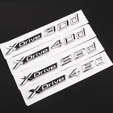Car Trunk Stickers For X1 E87 F48 X3 F25 E83 X4 X5 E70 F15 X6 E71 F16 X7 XDrive 18d 20d 30d 40d 50d 