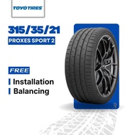 [Free Installation] 315/35/21 Toyo Tires Proxes Sport 2 (Year 2025) New Tyre Tire Tayar