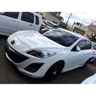 【FB搜尋桃園阿承】馬自達 超人氣MAZDA3 2010年 2.0 白色 二手車 中古車