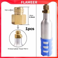 [FlameerMY] CO2 Cylinder Quick Connect Adapter Brass Connector CO2 Soda Cylinder Adapter