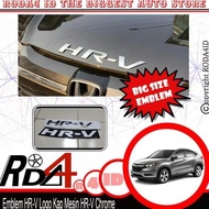 MESIN BIG Size HRV Emblem HRV Hood Logo Chrome