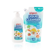 Pigeon Liquid Cleanser (Bottle 700ml+ Refill 650ml) / Refill Twin Pack (650ml+650ml)|BROTHER BEAR™