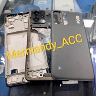 Cessing hausing fullset frame lcd Xiaomi Poco X5 / 5G Backdor + Bazzel + Frame