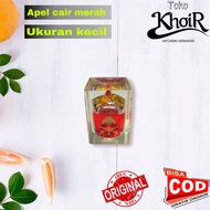 minyak apel jin cair wangi warna merah ukuran kecil bahan fiber press daun bisa request
