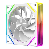 120mm PC RGB Fan with 5V 3Pin ARGB Plug Daisy Chain Case Fan PC Case Fan 4 Pin PWM Case Fan for Comp