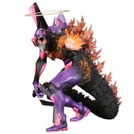 Godzilla vs. Evangelion Toho 30cm Eva Unit-01 Burning G Awakening Form