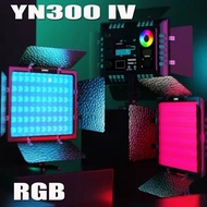 Yongnuo YN300 IV BI color RGB LED light LED Panel 3200-5600k