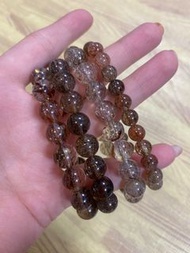 黑金超7 黑金超七手串 天然水晶手鍊 黑超7