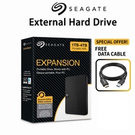 Seagate External Hard Drive 4TB 2TB Expansion USB 3.0 External Hard Drive 2TB/1TB Portable External 