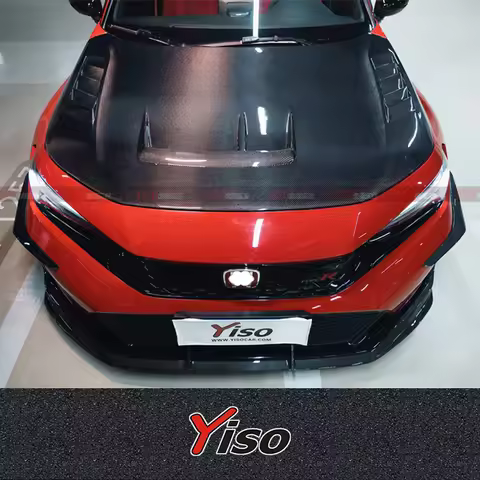 Suitable for TypeR FL5 modified carbon brazing machine Mugen hood Carbon fiber Japan Unlimited model