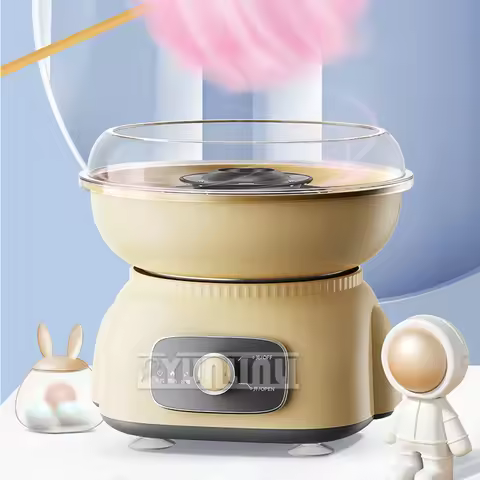Yunlin Li Mini Electric DIY Candy Cotton Machine Household Cotton Candy Processador Sweet Cotton Can