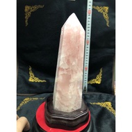 Natural Pink Crystal Column D3