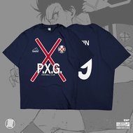 PXG FC Paris France Rin Shidou Blue Lock Jersey Kaos Anime Manga Baju Wibu T-Shirt Jepang DJA Cloth