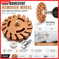BAIHE Car Adhesive Remover, Rubber Eraser Wheel 20mm Decal Eraser Wheel,  Soft Wheel Glue Remover Di