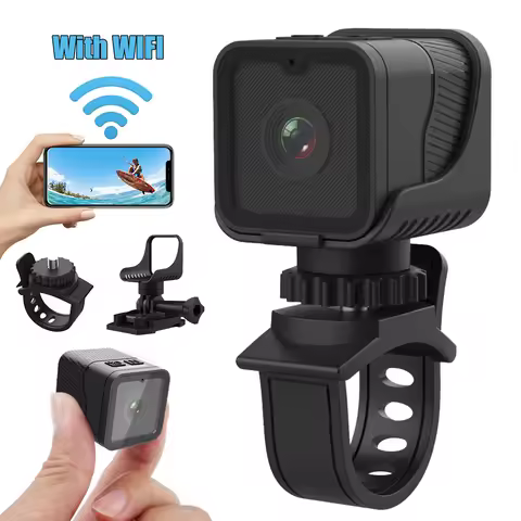 Z03 Mini Camera 1080P HD with Hotspot WiFi Waterproof Camera Outdoor Bike Driving Recorder Portable 