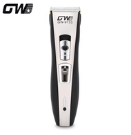 Hair Clipper / GW 220V Washable Pro Electric Clipper Fine Tuning Power Hair Clipper Hair Styling Tool 4 Guide Comb GW-9733