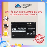 Ắc Quy Lưu Điện Xe Đạp Điện GLOBE WP15-12SE (12V-15AH)