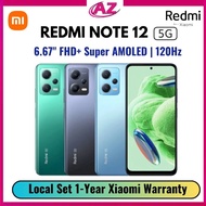 Redmi Note 12 5G NFC (8GB+256GB) | 120HZ AMOLED | 33W Pro Fast Charging | 1 Year Official Warranty | Note 11 6 /128GB