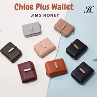 JIMSHONEY Jims Honey Clowy Wallet Chloe Wallet Plus Small Wallet Women Branded Zipper Hand Wallet Girls Mini Folding Wallet
