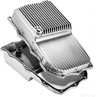 PPE Heavy Duty Cast Aluminum Transmission Oil Pan Compatible with Dodge Charger Challenger Ram 1500 