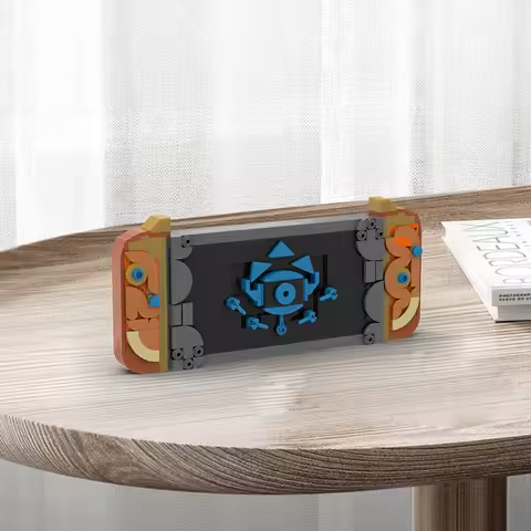 Adventure Gaming Tablet Building Blocks Zeldaing Fantasy Hero Device Model Assembly Bricks Creative 