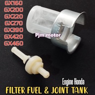 MESIN Fuel Filter and Join tank fuel Filter oil tank plus join tank engine drive Honda Gx120 Gx160 G