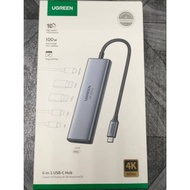 Ugreen 6-in-1 USB - C Hub 4K 60Hz