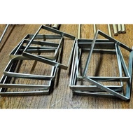 Genuine Stainless Steel Baking Mold Matte Type 6 Sizes 14 11 Cm/4 Inches-8 Inches