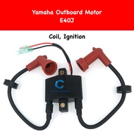 Ignition Coil for Yamaha Outboard E40J / E40G (2-Stroke) P/N: 680-85570-00 / 6F6-85530-00 / 6F5-8557