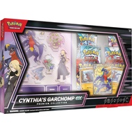 Pokemon TCG: Cynthia田s Garchomp ex Premium Collection - 6 Packs, Stickers, Promos