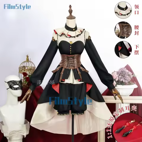 BanG Dream Ave Mujica Doloris Misumi Uika Cosplay Costume Uniform Halloween Carnival Party Christmas