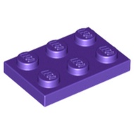 Lego 3021 part Plate 2 x 3 dark purple