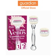 Gillette Venus with OLAY Comfortglide Sugarberry Razor 2 Up