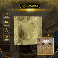 100 lá Vàng Ý dát vàng đồ nội thất cao cấp khổ 14cm