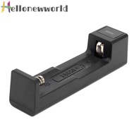 {hellonewworld}18650 Battery Quick Charging Charger Portable USB Lithium Battery Charger