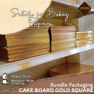 [BUNDLE] CAKE BOARD SQUARE / PAPAN KEK PETAK / PAPAN KEK / CAKE BOARD