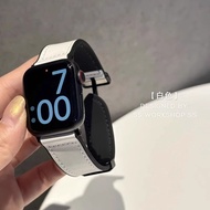 สายนาฬิกาซิลิโคนหนังแท้สำหรับ Redmi Watch 4 / Redmi Watch 3 Active / Redmi Watch 3 2 Lite / Mi Watch Lite สายนาฬิกาพร้อมเคสโลหะสำหรับ Xiaomi Mi Band 8 Pro / Huawei Watch Fit FitNew Fit2 สายนาฬิกาพร้อมขั้วต่อแบบปลดเร็ว