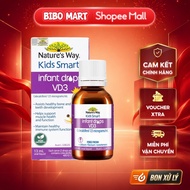 [MALL] Vitamin D3 Drops Nature's Way Kids Smart D3 Organic Vitamin D Supplement for Children 13ml - 