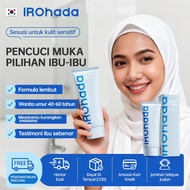 IROHADA Low PH Gentle Face Wash 100g Membersihkan Mencerahkan Halal Aman untuk Muslim