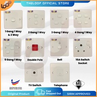 [CLEARANCE STOCK] IEM SWITCHES (SUIS ELEKTRIK) WITH SIRIM CLEAR UNTIL LAST STOCK (SIRIM APPROVED)