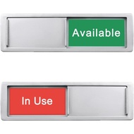 Privacy Sign, in Use/Available for Home Office Restroom Conference Hotels Hospital, Privacy Slide Do