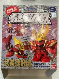 全新 絕版 未剪件 零氧化 靚盒 元祖 武者漣飛威 沙煞比 SD Sazabi Cloth No.9