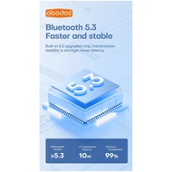 100% Original Abodos AD-50 Wireless Earbuds - Heavy Bass Earphone - Stereo Sound Headphone