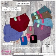 (3Pcs) LIDILY L248 Lidily Maxi CD Panties M-5L Ultra Soft Large SizeADA