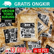 SEMPATI GROSIR TSH Telur Semut Hitam Isi 12 Pcs Pakan Burung Serbuk Telur Pua Poa Pengganti Kroto Pa
